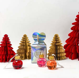 All Christmas Collection: Raspberry, Cranberry & Orange Gin Baubles