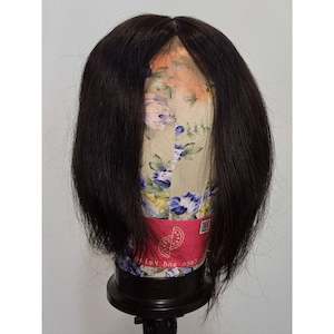 Topper: Black Hair Topper