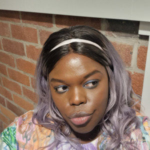 human hair wig: White Mist