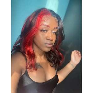 Colourful Human Hair Wigs: Quinn