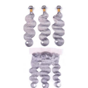 Hair Bundles: Silver Body Wave Bundles