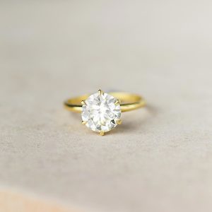 Products: Antheia - Gold Diamond Ring - Coco Florence