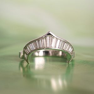 Products: Tiffany - baguette-cut diamonds ring - Coco Florence