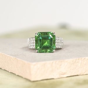 Uma - Tourmaline & Diamond Ring - Coco Florence