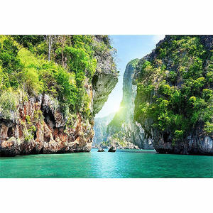 Furniture Living Dining: New 5D DIY Diamond Painting Canyon Scenery Embroidery Full Square Diamond Cross  Rhinestone Mosaic Painting Decor Gift