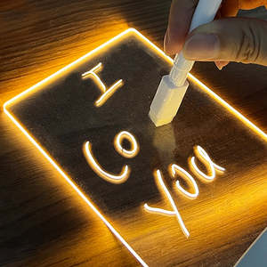 Creative Note Board Creative Led Night Light USB Message Board Holiday Light Wit&hellip;