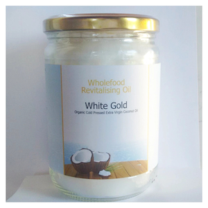 White Gold Organic Extra Virgin Coconut Oil 320ml - Coconut Oil