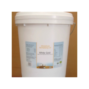White Gold Organic Extra Virgin Coconut Oil 20L - Coconut Oil