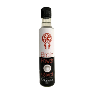 Kokonati Brainpower C8 MCT Oil 99% Caprylic 250ml - Coconut Oil