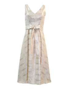 Luckylast Sale: Dita Dress (Gold Silk)