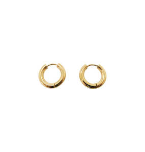 Classic Micro Hoop (Gold)