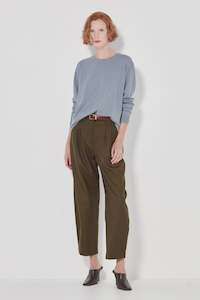 Cashmere Crew (Denim Melange)