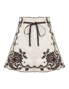 Skirt: SPECIAL ORDER Ascension Embroidered Short