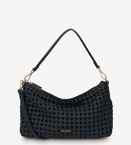 Saben: Claudia Crossbody (Black Braid)