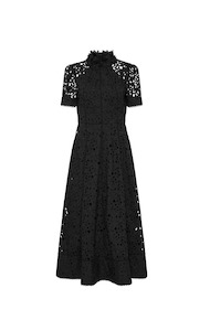 Kitsu Short Sleeve Midi Dress