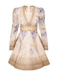 Dawning Plunge Mini Dress