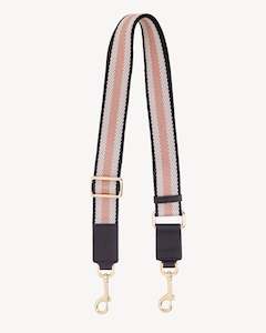 Feature Strap Webbing (Black/White/Desert Rose)