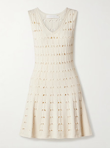 SPECIAL ORDER Rhiannon Pointelle Mini Dress