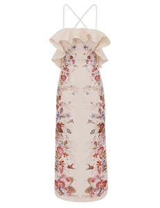 Zimmermann: SPECIAL ORDER Patience Frill Midi Dress