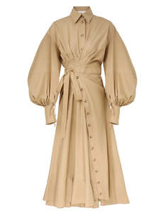 Rebellion Poplin Midi Dress