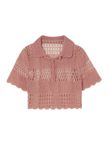 SPECIAL ORDER Wanderlust Sun Crochet Shirt