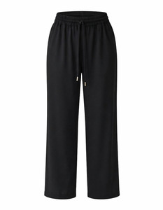 Pants: DRAWSTRING PANTS (BLACK)