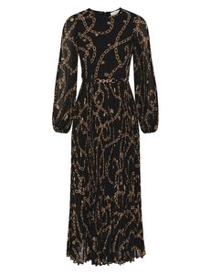 Sunray Long Sleeve Dress