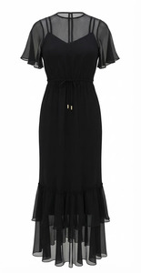 Flutter Gown (Black)