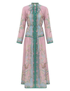 Zimmermann: SPECIAL ORDER Indra Long Sleeve Maxi Dress