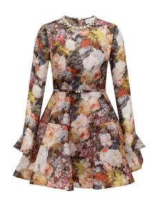SPECIAL ORDER Alchemy Peplum Mini Dress