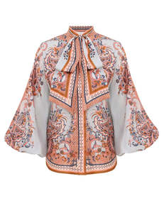 Tops 1: SPECIAL ORDER Aster Tie Neck Blouse
