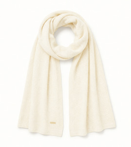 Moss Knit Scarf (Natural)