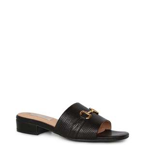 Coco Sophea Slides (Black Snake)