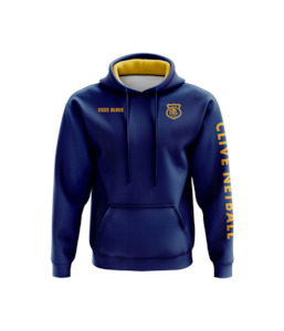 Clive Netball Club: Clive Netball Overhead Hoodie