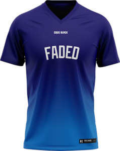 Football: Faded Football Jersey