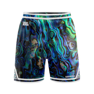 Nkkm O Kahungunu: Kahungunu Paua Shorts (Pre-order ETA June)
