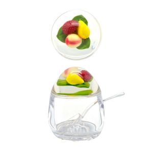 Accessories: Acrylic sugar or Jam jar ​- Mixed Fruit