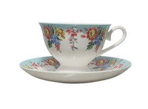 China & Porcelain Mugs & Cups: Amelia - Ulster Weaver Cup and Saucer
