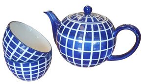 Tea set ceramic - Matrix