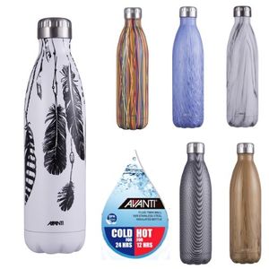 Stainless Steel Teapots: Avanti Fluid Vacuum Bottle - 27 colors 500Ml