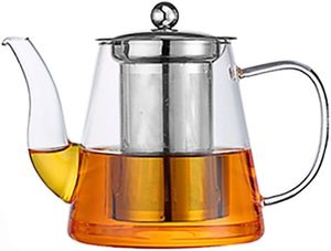 Glass Teapots: Diva Glass Teapot - SS Infuser & Lid