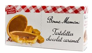 Confectionary & Sweet Treats: Bonne Maman-Chocolate & Caramel Tartelettes