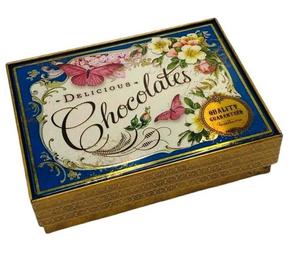 Confectionary & Sweet Treats: Nostalgia Chocolate Tin Blue