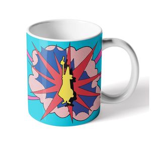 Coffee Cups & Saucers: Bialetti Mug Lichtenstein