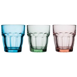 Glassware, Cups & Mugs: Bormioli Rock Bar Glass - Peach