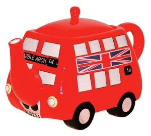 Dakota London Bus Teapot Small