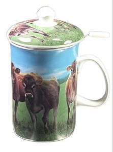 Ceramic & Porcelain Infusion Mugs: Ashdene - Jersey Girls Infusion Mug