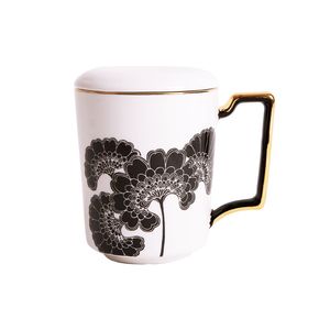 Glassware, Cups & Mugs: Ashdene Florence Broadhurst White 3 Piece Infuser