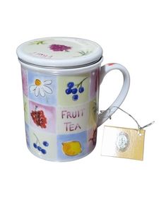Glassware, Cups & Mugs: Fruti Tutti Infusion Mug