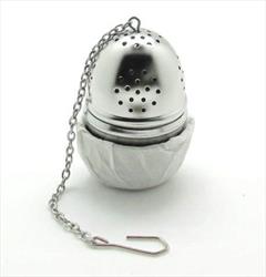 Infuser - Egg with Chain & Dish